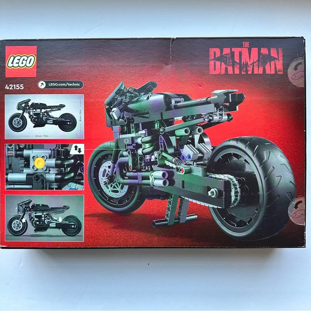 LEGO Technic The Batman Batcycle 42155 NISB NWT - Picture 10 of 13